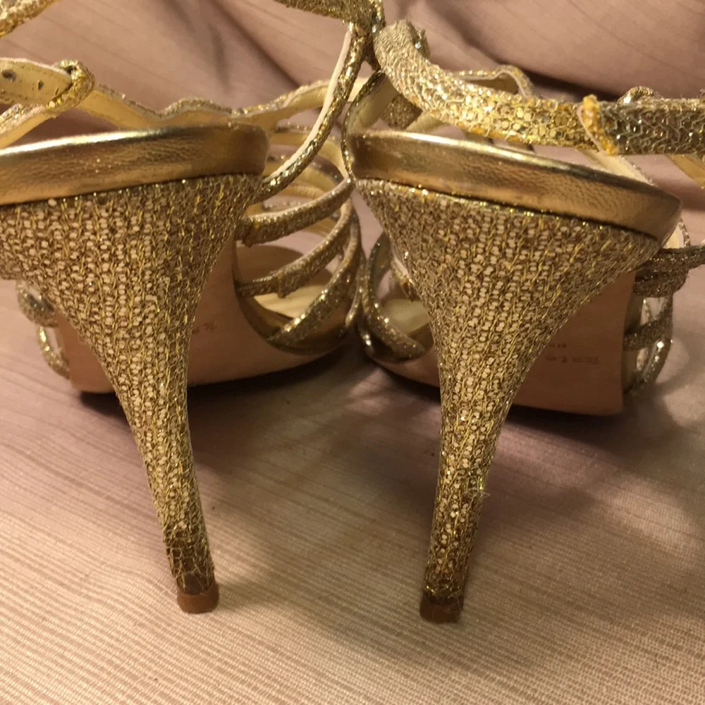 Kate Spade golden heels